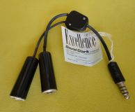 Communication Cord Adapter for Aviation Headsets