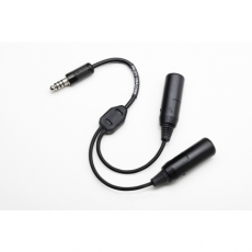 Headset Adapter General Aviation to Helicopter PA-76