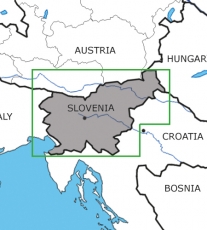 VFR Luftfahrtkarte Slowenien / Slovenia 2024 (laminiert)