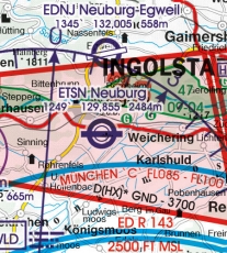 VFR Luftfahrtkarte Deutschland Nord - Germany North 2024 (laminiert)