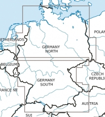 VFR Luftfahrtkarte Deutschland Nord - Germany North 2024 (laminiert)
