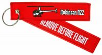 Schlüsselanhänger Remove Before Flight Robinson R22