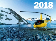 Robinson Helicopters Kalender 2018