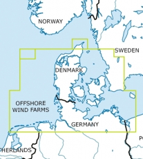 VFR Luftfahrtkarte Dänemark / Denmark (laminiert)