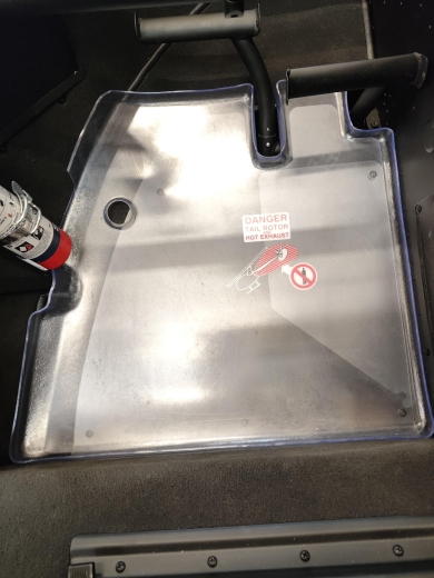 Bodeneinlagen für Robinson R66 (4-teilig)