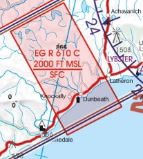 VFR Luftfahrtkarte England Zentrum / Great Britain Center (laminiert)