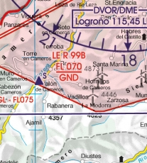 VFR Luftfahrtkarte Spanien Nord West / Spain North West 2024 (laminiert)