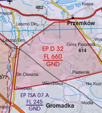 VFR Luftfahrtkarte Polen Nord - Poland North 2024 (laminiert)