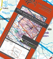 VFR Luftfahrtkarte Polen Süd West - Poland South West 2024 (laminiert)
