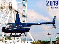 Robinson Helicopters Kalender 2019