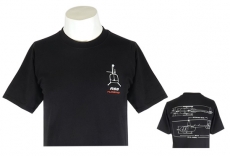 R66 T-Shirt Black Schematic