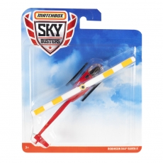 R44 Raven II Rot Matchbox von Mattel