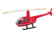 R44 Raven II Rot Matchbox von Mattel