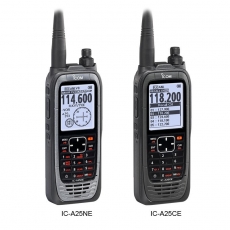 ICOM IC-A25NE #13 (NAV/COM) Handfunkgerät 25 / 8,33 kHz mit Bluetooth