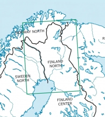 VFR Luftfahrtkarte Finnland Nord / Finland North (laminiert)