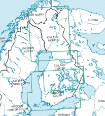VFR Luftfahrtkarte Finnland Nord / Finland North (laminiert)
