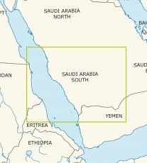 VFR Luftfahrtkarte Saudi Arabien Süd / Saudi Arabia South 2024 (laminiert)