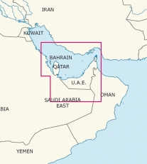 VFR Luftfahrtkarte U.A.E Katar Bahrein / U.A.E. Quatar Bahrain 2024 (laminiert)
