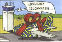 Glückwunschkarte Geschenkpaket