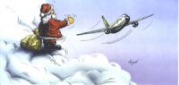 Weihnachtskarte Wolke