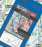 VFR Luftfahrtkarte Österreich (laminiert)