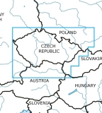 VFR Luftfahrtkarte Tschechien / Czech Republic 2024 (laminiert)