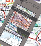 VFR Luftfahrtkarte Deutschland Nord - Germany North 2024 (laminiert)