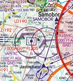 VFR Luftfahrtkarte Kroatien & Bosnien Herzegowina 2024 (laminiert)