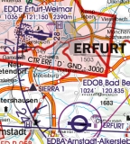 VFR Luftfahrtkarte Deutschland Süd - Germany South 2024 (laminiert)