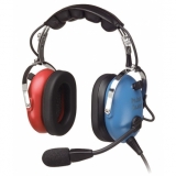 Pilot Headset für Kinder Blau Rot PA-1151ACB