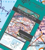 VFR Luftfahrtkarte Niederlande / Netherlands 2024 (laminiert)