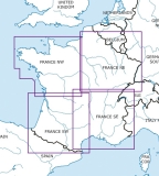 VFR Luftfahrtkarte Frankreich Nordwest / France Northwest 2024 (laminiert)