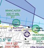VFR Luftfahrtkarte England Nord / Great Britain North 2024 (laminiert)