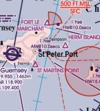 VFR Luftfahrtkarte England Süd / Great Britain South 2024 (laminiert)