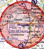 VFR Luftfahrtkarte Spanien Nord West / Spain North West 2024 (laminiert)