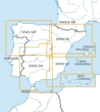 VFR Luftfahrtkarte Spanien Nord West / Spain North West 2024 (laminiert)