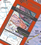 VFR Luftfahrtkarte Polen Nord - Poland North (laminiert)