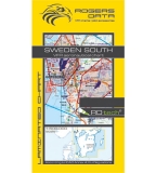 VFR Luftfahrtkarte Schweden Süd / Sweden South 2024 (laminiert)
