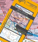 VFR Luftfahrtkarte Bulgarien / Bulgaria 2024 (laminiert)
