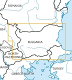 VFR Luftfahrtkarte Bulgarien / Bulgaria 2024 (laminiert)