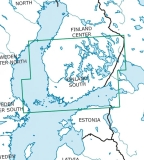 VFR Luftfahrtkarte Finnland Süd / Finland South 2024 (laminiert)