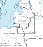 VFR Luftfahrtkarte Litauen / Lithuania 2024 (laminiert)