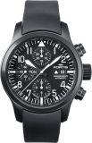 Fortis B-42 Flieger Chronograph Black, Rubberband