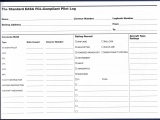 ASA Standard EASA (FCL) Pilot Log - Hardcover, ca. 100 Seiten