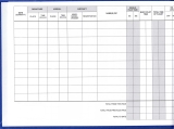 ASA Standard EASA (FCL) Pilot Log - Hardcover, ca. 100 Seiten