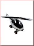 Briefbeschwerer Hubschrauber mit Stift