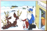 Weihnachtskarte Pilotenschule