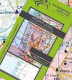 VFR Luftfahrtkarte Portugal 2022 (laminiert)