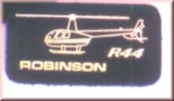 Robinson R44 Lederaufnäher